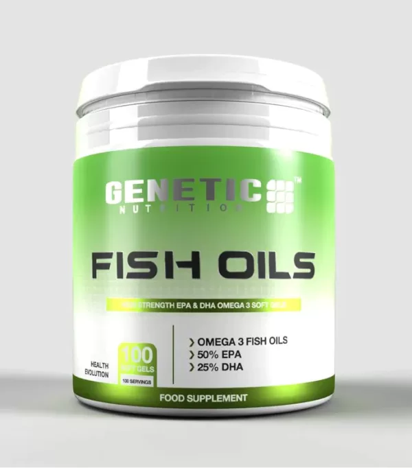 GENETIC FISH OILS 100 CAP