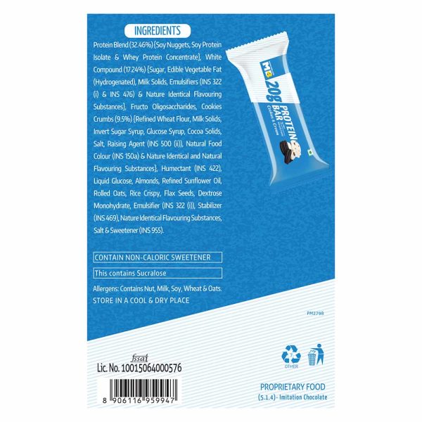 Muscle Blaze Protein Bar 20gm Protein
