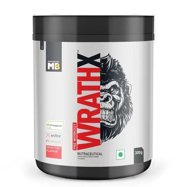 Muscle Blaze Pre Warkout WRATHX