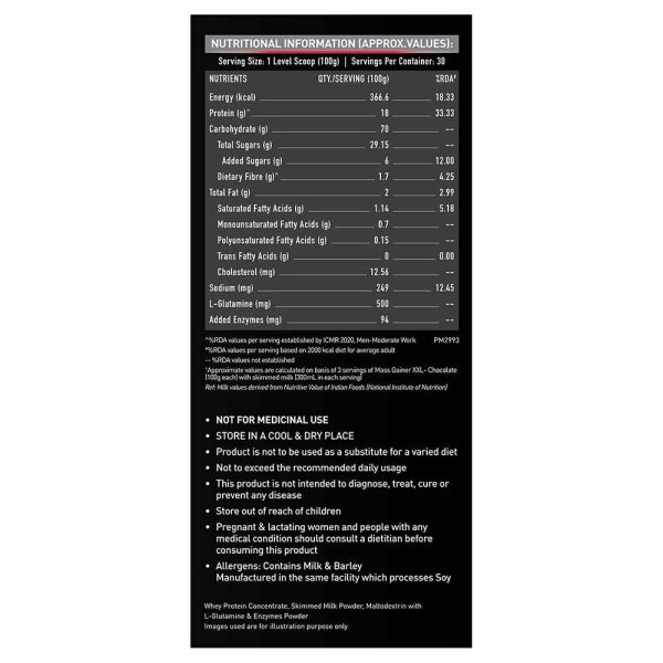 MB Mass Gainer XXL